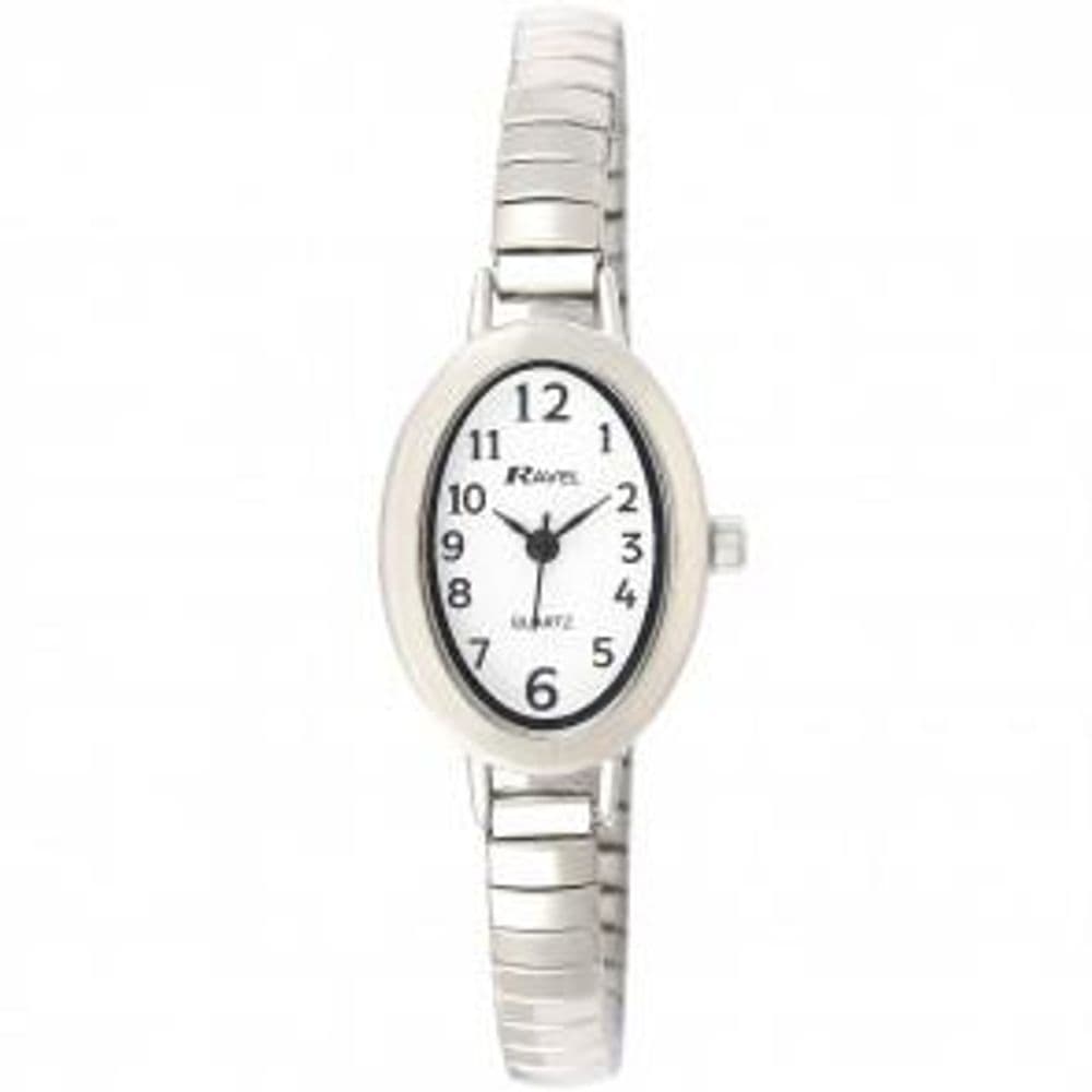 image-Ravel Women's Petite Expander Bracelet Watch - Silver R0202.02.2