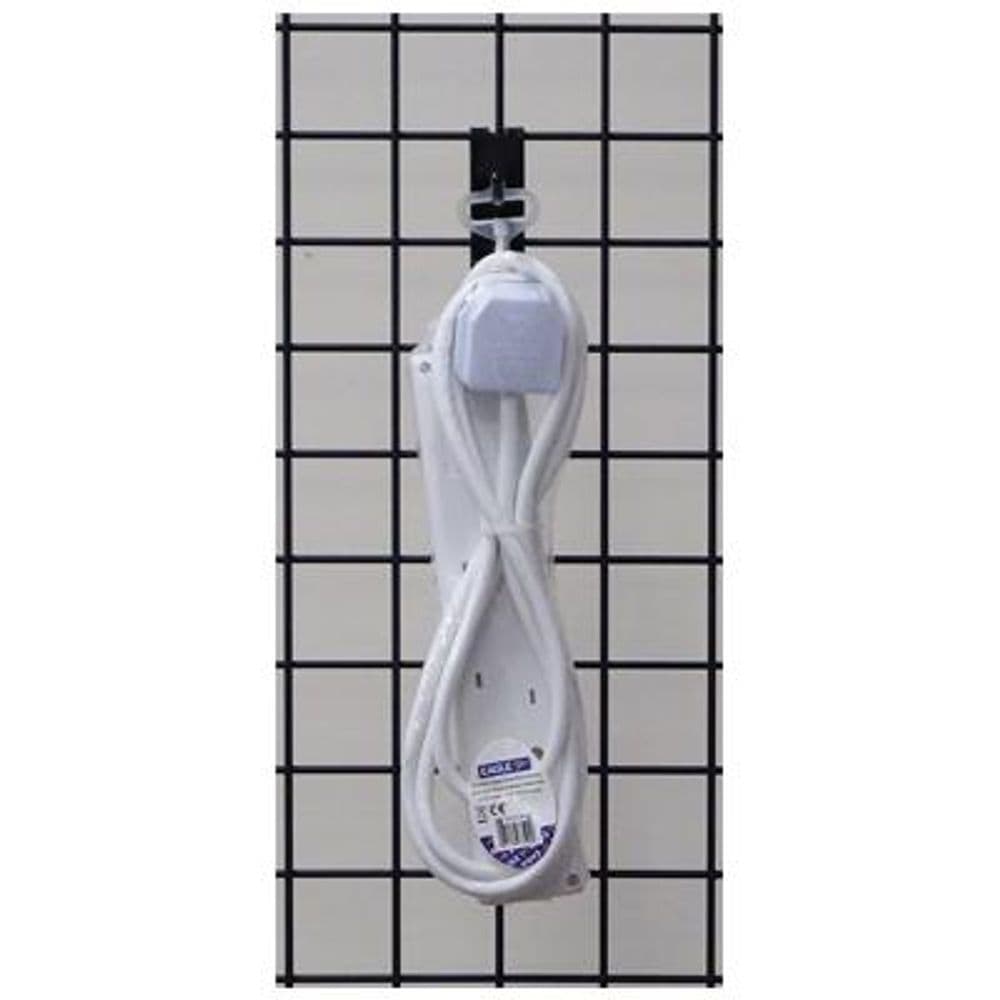 image-Eagle 4 Gang Surge Protected Extension Lead with Neon Indicator 2 Metre
