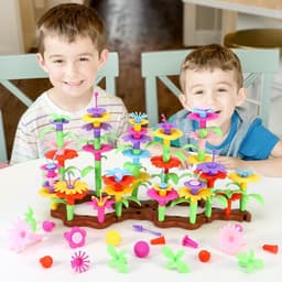 image-SOKA Garden World Creative Flowers 108 PCS Floral Arrangement Bouquet Blocks 3+
