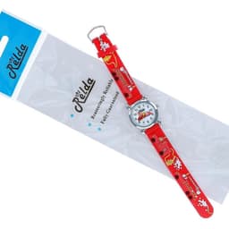 image-Relda Children's Analogue 3D Fire Engine Red Silicone Strap Boy's Watch REL48