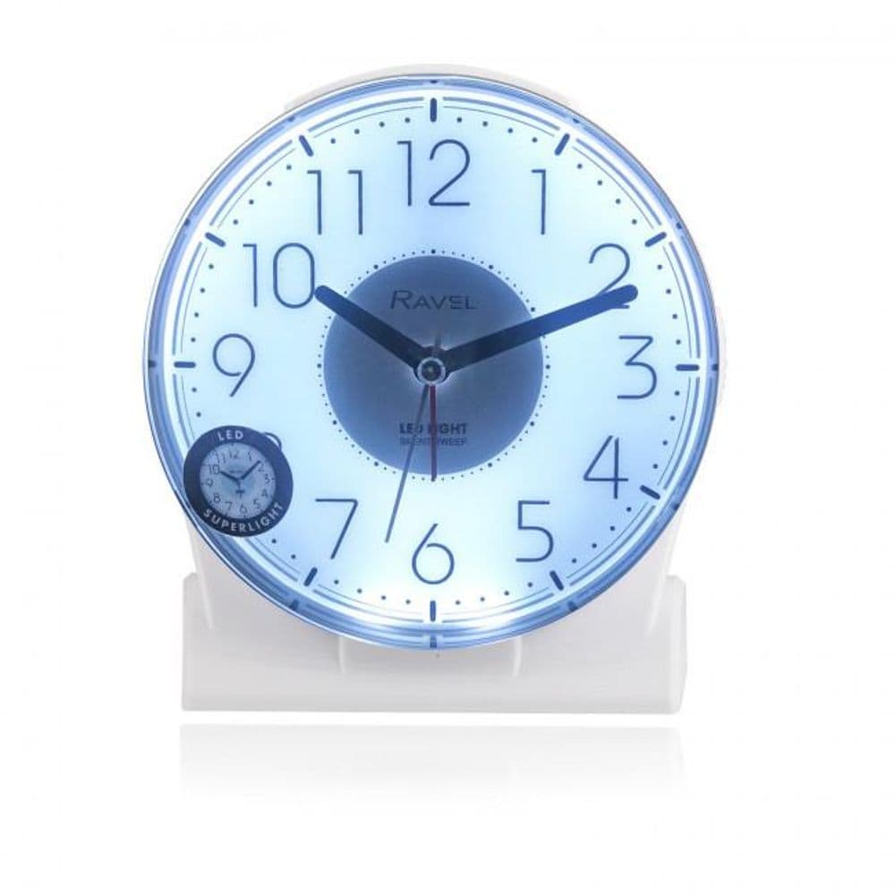 image-Ravel Large Contemporary Quartz Alarm Clock RC036.4