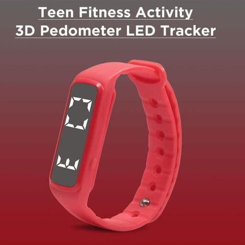 image-Aquarius AQ 114 Teen Fitness Activity LED Tracker with 3D Pedometer