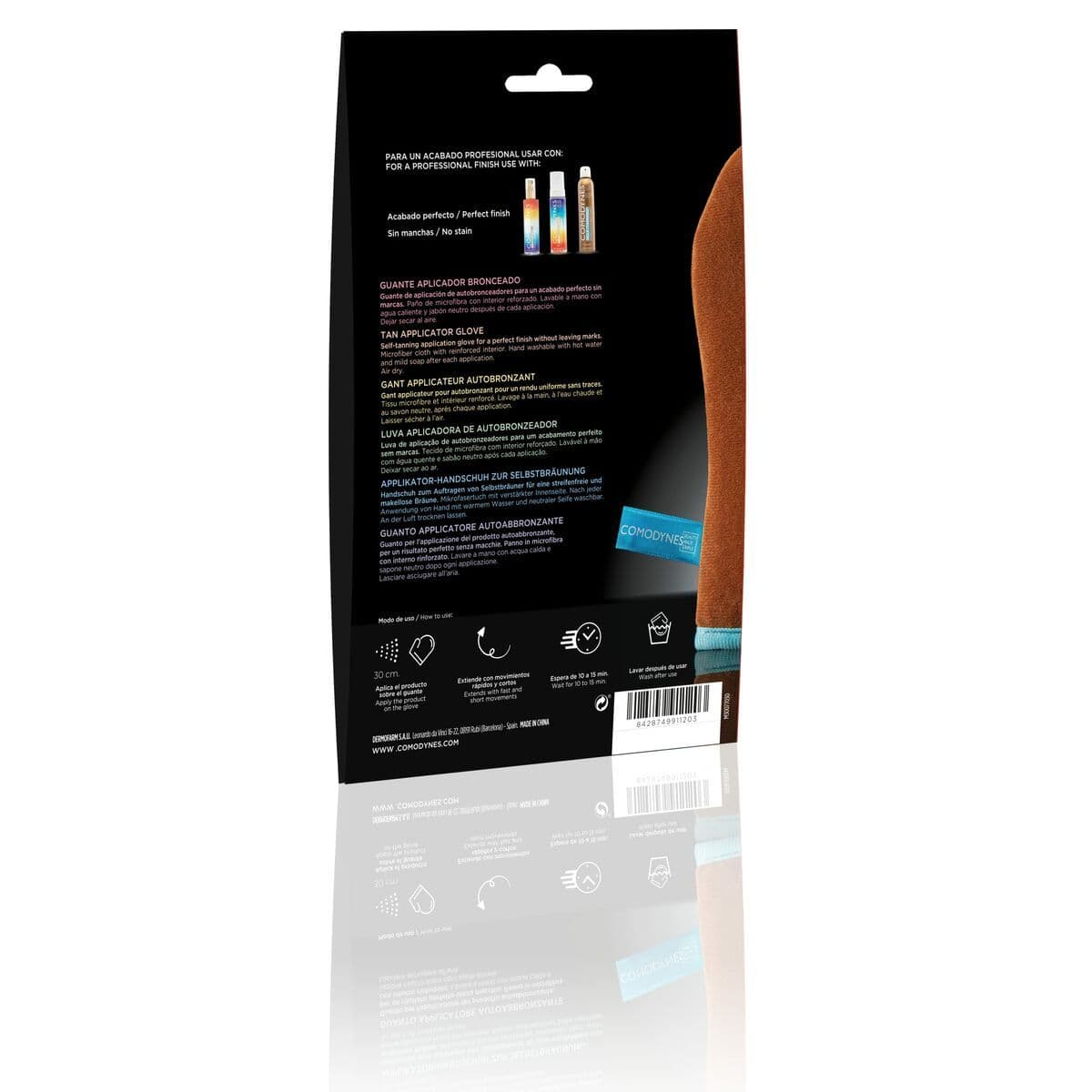 image-Self-Tanning Applicator Glove Comodynes Tanning (1 Unit)