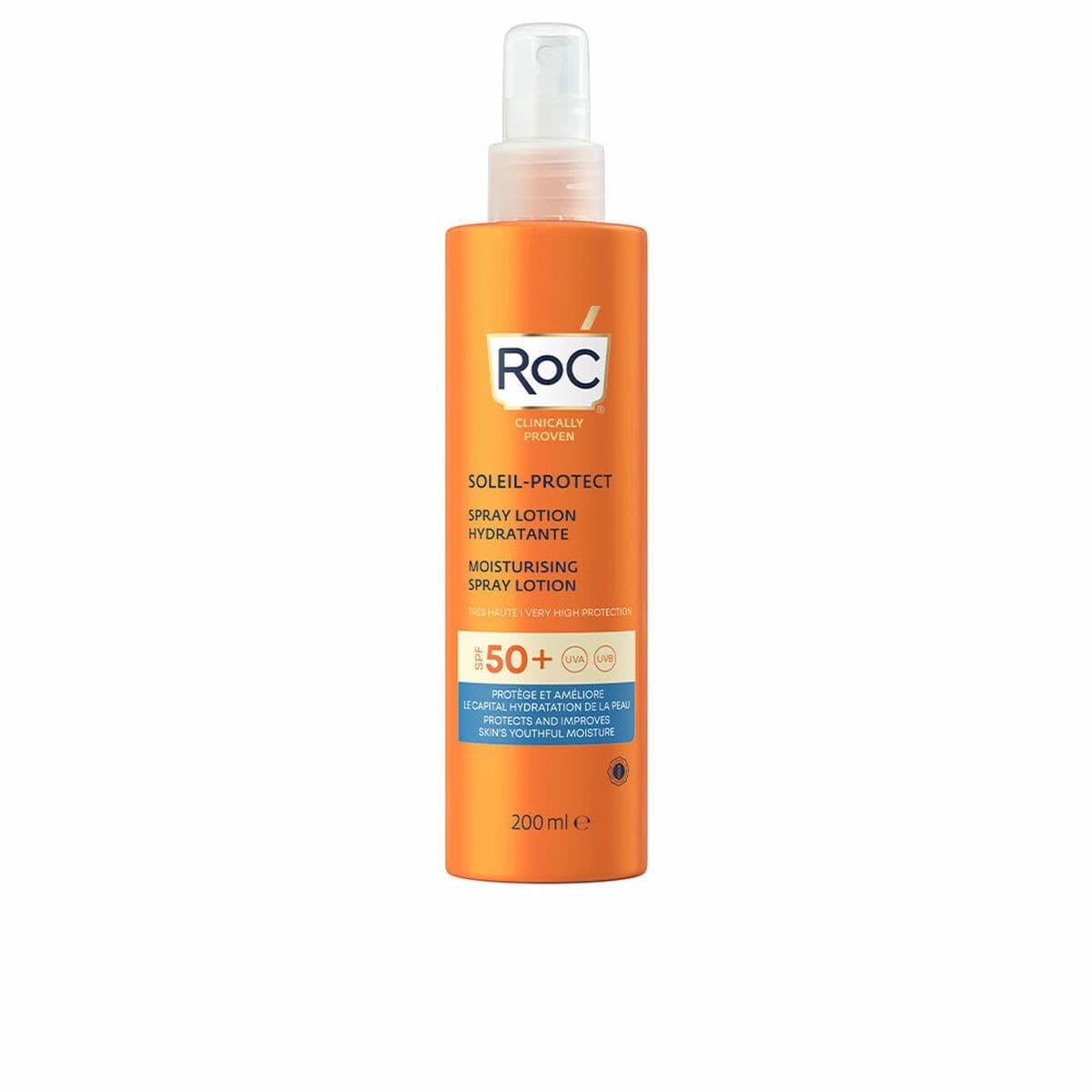 image-Spray Sun Protector Roc Moisturizing SPF 50 (200 ml)