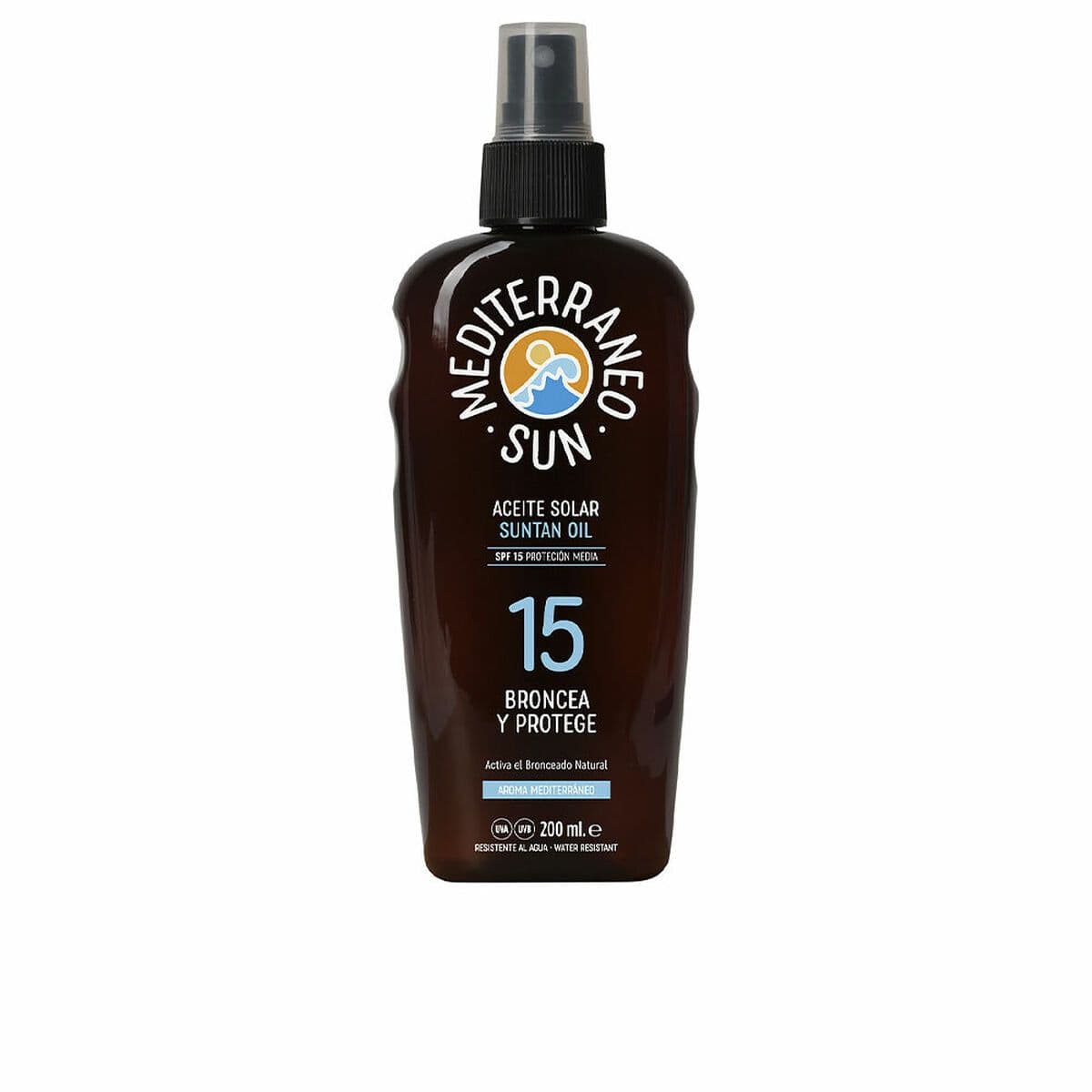 image-Sun Block Suntan Oil Dark Tanning Mediterraneo Sun