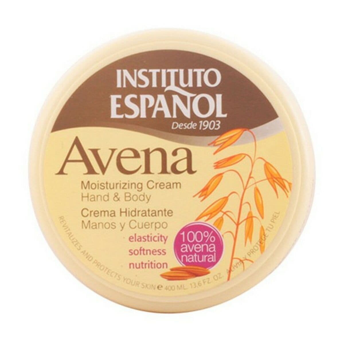image-Moisturising Body Cream Avena Instituto Español (400 ml)