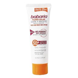 image-Facial Sun Cream SOLAR ADN SENSITIVE Babaria Spf 50 (75 ml) (Unisex) (75 ml)