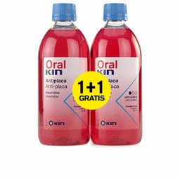image-Mouthwash Kin Oralkin Enjuague Bucal Placa Anti-plaque (2 uds)