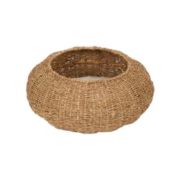 image-Indoor Wicker Cat or Small Dog Bed Basket & Cushion ST-N10003-UK