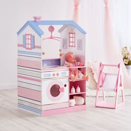 image-Olivia's Little World Dollhouse Changing Table Nursery Playset Station TD-11460W