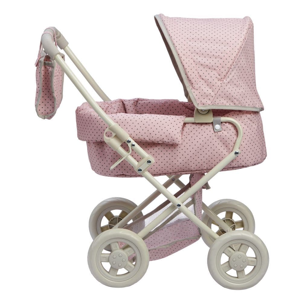 image-Baby 16" Doll Pram Stroller Buggy Pushchair Toy Gift by Olivia's World OL-00003