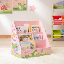 image-Fantasy Fields Kids Garden Bookshelf Bookcase Toy Organiser Storage TD-13142A