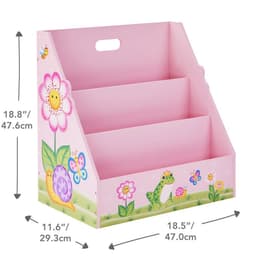 image-Fantasy Fields Kids Garden Bookshelf Bookcase Toy Organiser Storage TD-13142A