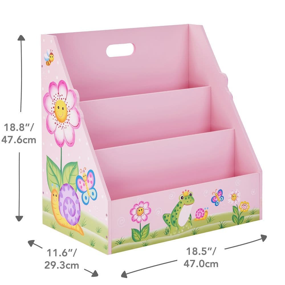 image-Fantasy Fields Kids Garden Bookshelf Bookcase Toy Organiser Storage TD-13142A