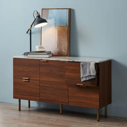 image-Ashton Large Wooden Sideboard Cabinet, TV Unit, Buffet Storage