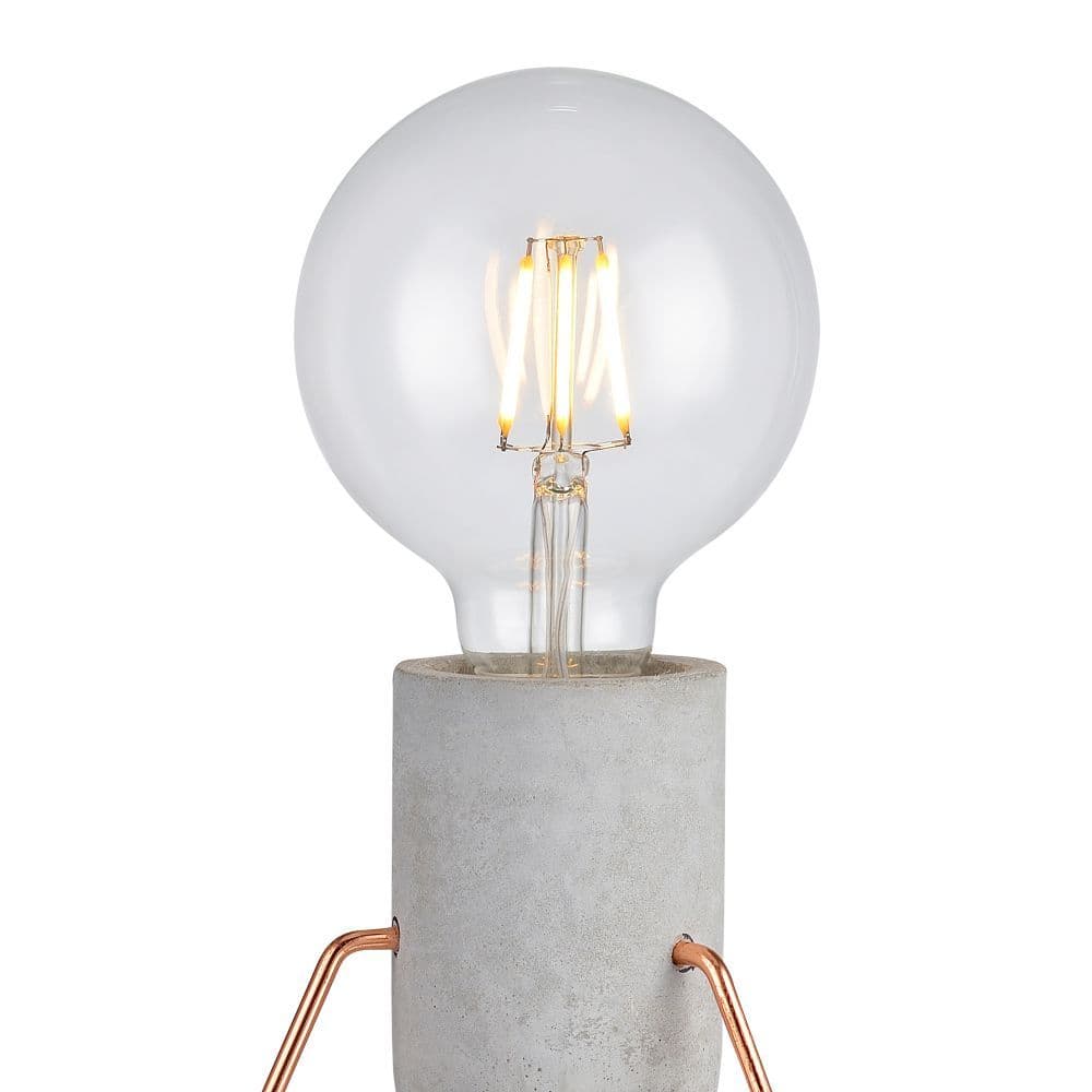 image-Piccola Table Lamp, Reading Desk Light, Modern Lighting, Rose Gold