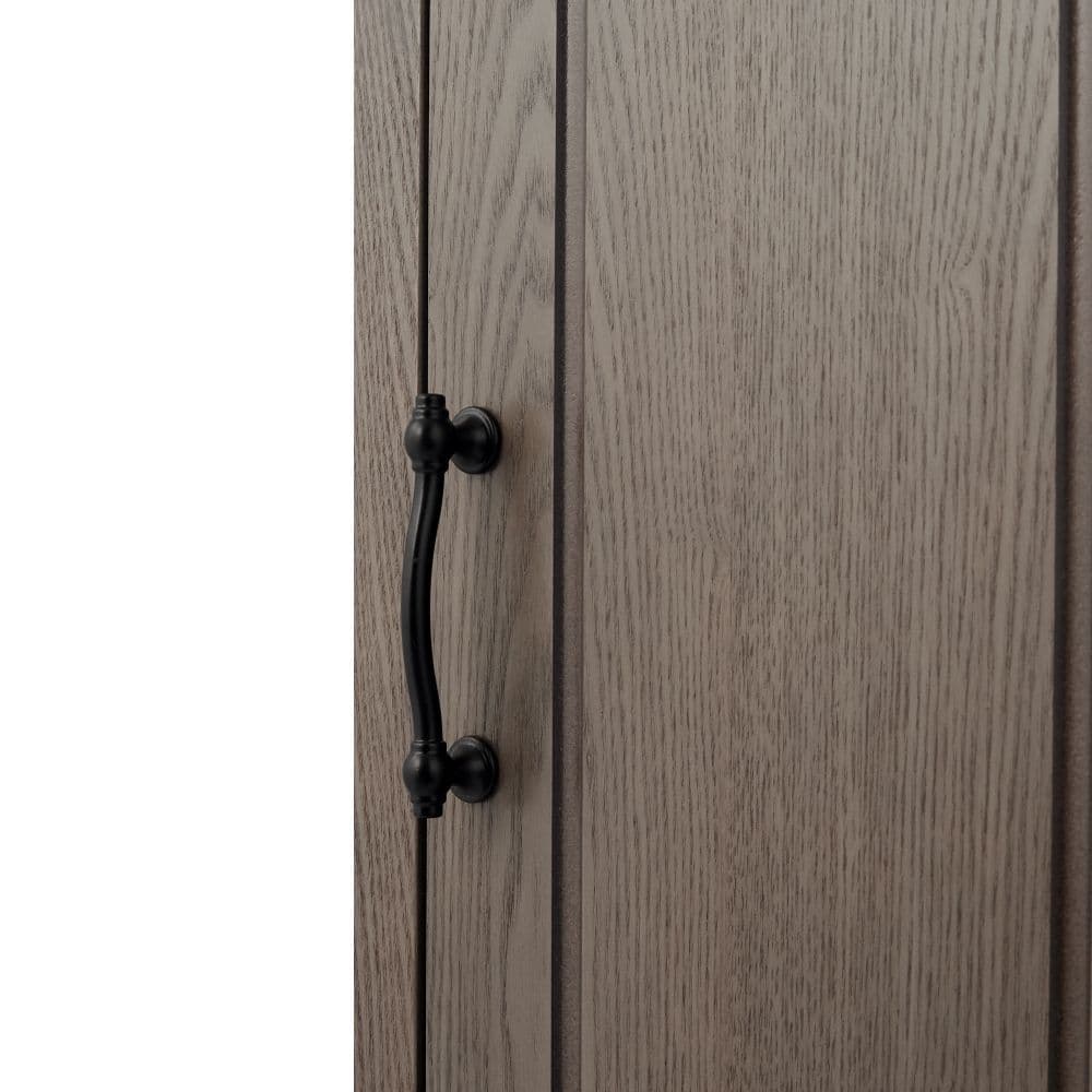image-Wooden Bathroom Tall Linen Tower Storage Cabinet EHF-F0012