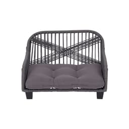 image-Indoor Outdoor Woven Cat & Dog Sofa Bed Lounger Grey ST-N10007-UK