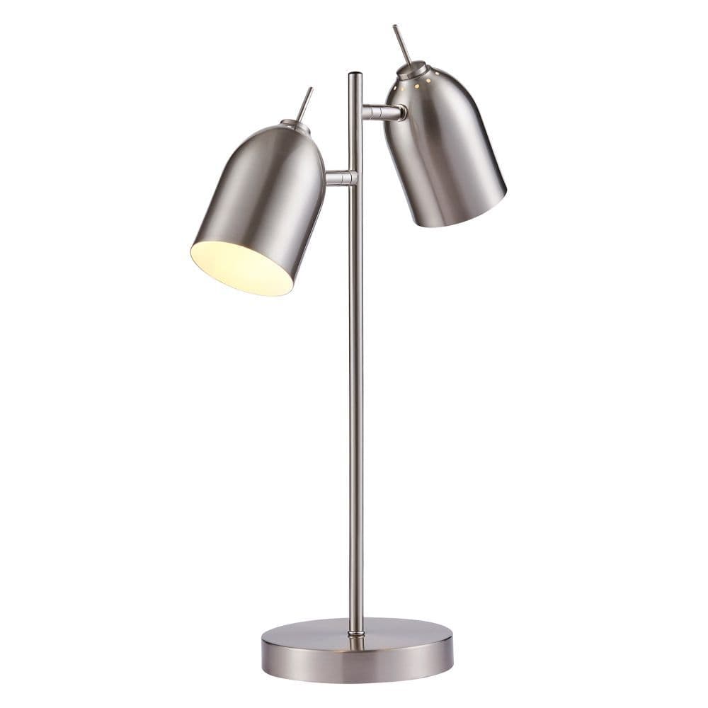 image-Mason Table Lamp & 2 Spotlights, Modern Lighting in Chrome