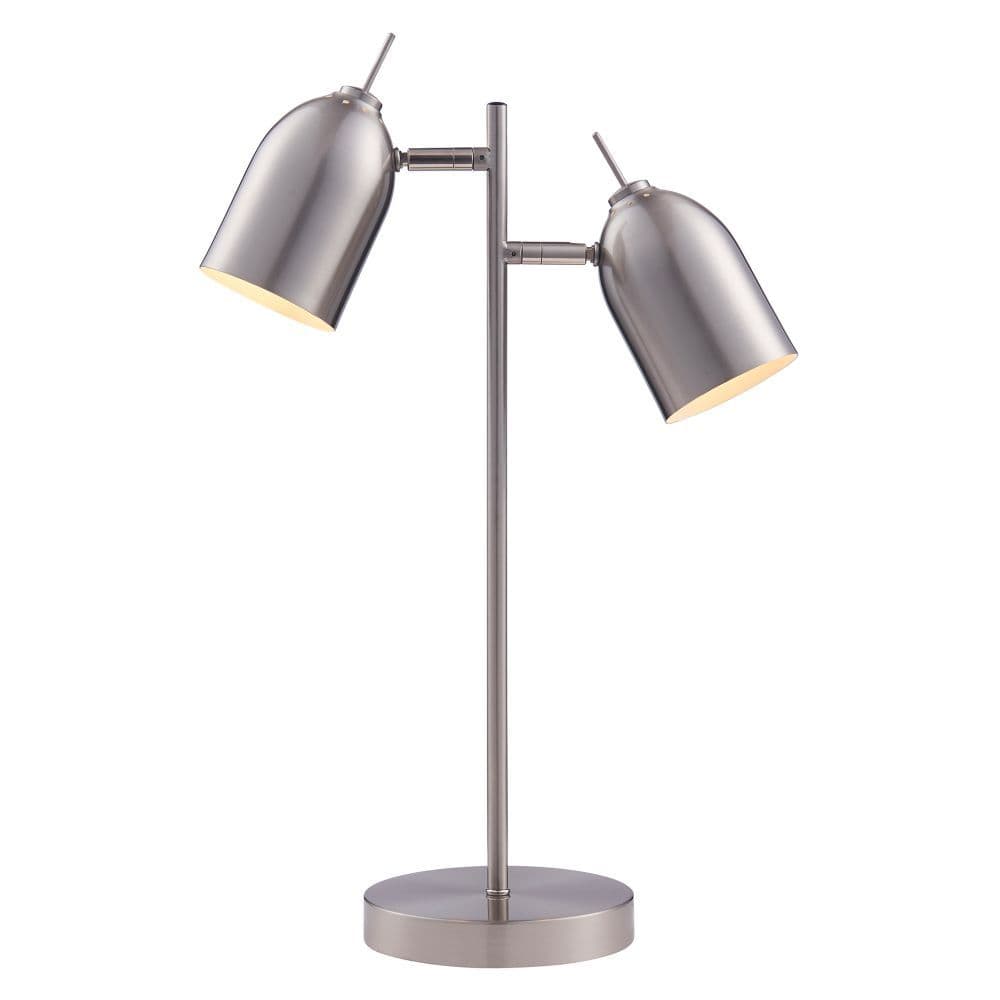 image-Mason Table Lamp & 2 Spotlights, Modern Lighting in Chrome