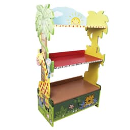 image-Fantasy Fields Large Kids Bookshelf Bookcase Toy Organiser With Drawer W-8268A