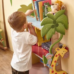 image-Fantasy Fields Large Kids Bookshelf Bookcase Toy Organiser With Drawer W-8268A