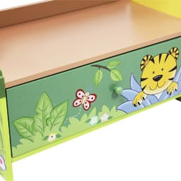 image-Fantasy Fields Large Kids Bookshelf Bookcase Toy Organiser With Drawer W-8268A