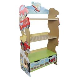 image-Fantasy Fields Childrens Transportation Kids Wooden Bookcase Book Shelf W-10040A