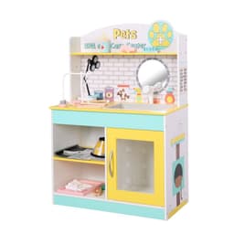 image-Pet Play Stand Toy Set & 16 Pretend Role Play Accessories TD-13636A