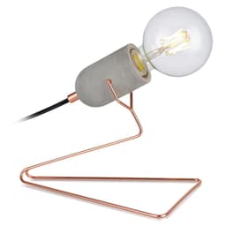 image-Pettit Table Lamp, Reading Desk Light, Modern Lighting in Rose Gold