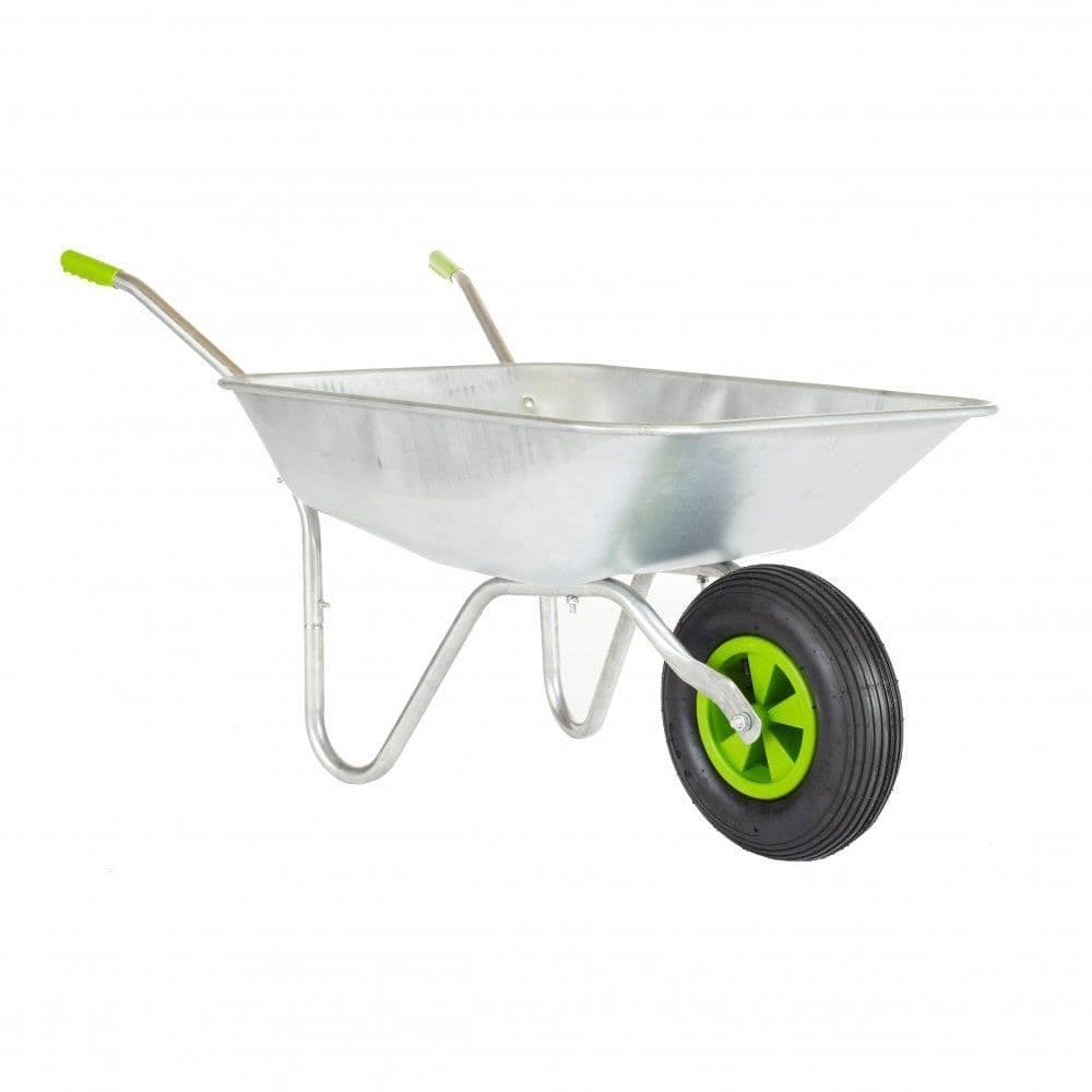 image-65 Litre Wheelbarrow With Galvanised Pneumatic Tyre