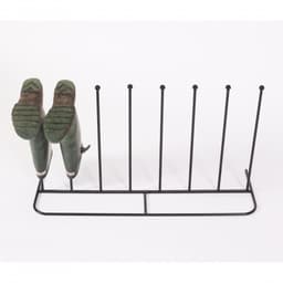 image-Steel Black Powder Coated Boot Rack