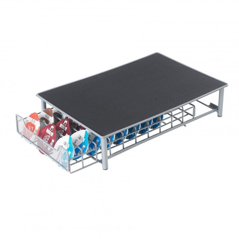 image-60 Pod Tassimo Coffee Capsule Storage Stand and Drawer