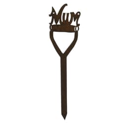 image-Mum on a Spade Garden Sign Decoration