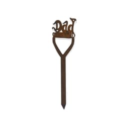 image-Dad on a Spade Garden Sign decoration gift