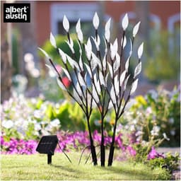 image-3Pk 60 LED Solar Branch Lights BRIGHT WHITE | DGI-1944A | AS-82384 | TWL-1582