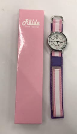 image-Relda Children's Analogue Velcro Strap Girl's Watch REL81