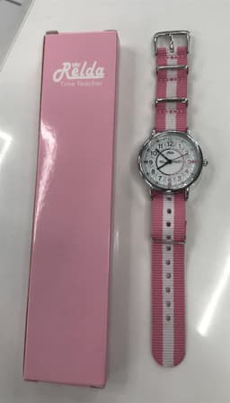 image-Relda Children's Analogue Nylon Strap Girl's Watch REL111