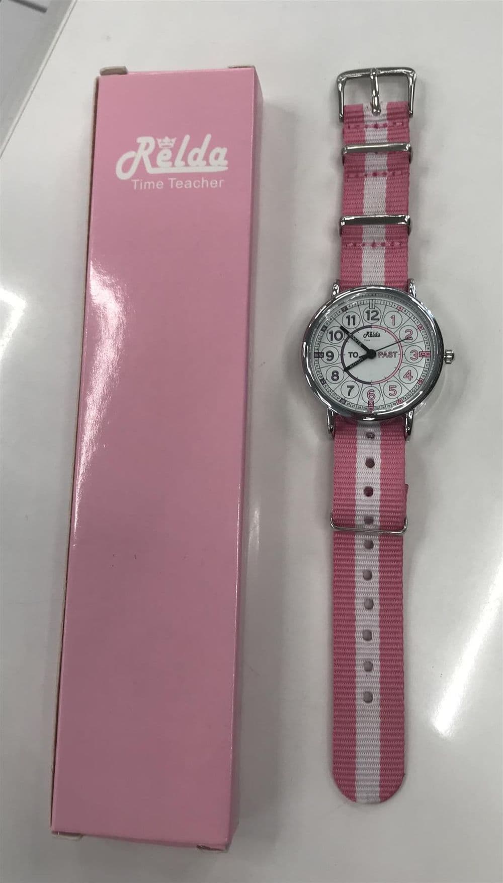 image-Relda Children's Analogue Nylon Strap Girl's Watch REL111