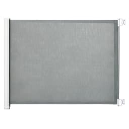 image-Retractable Safety Gate Folding Pet Barrier, for Doorways, Staircases, Hallways