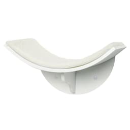 image-Wood Cat Shelf Shelter Kitten Bed Curved Climber Wall-Mounted Berber Fleece