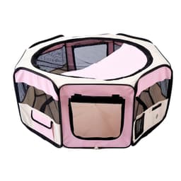 image-Fabric Pet Puppy Dog Cat Rabbit Pig Guinea Playpen Play Pen Run S M L 3 Colour