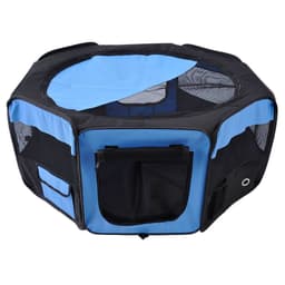 image-Fabric Pet Puppy Dog Cat Rabbit Pig Guinea Playpen Play Pen Run S M L 3 Colour