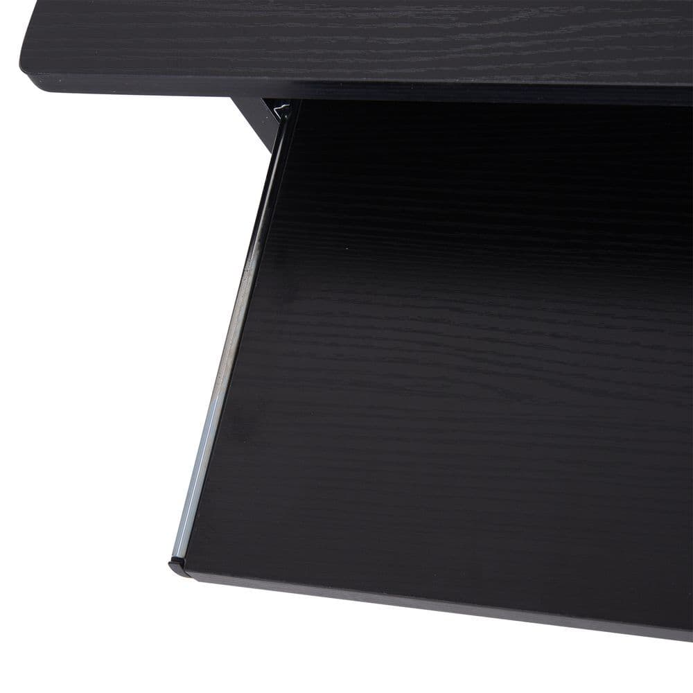 image-Computer Desk, 73.5H cm-Black