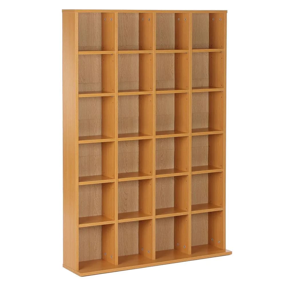 image-Shelves Rack Unit 24-Beech