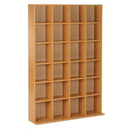 image-Shelves Rack Unit 24-Beech