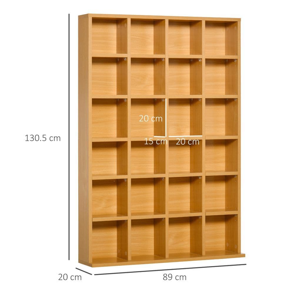 image-Shelves Rack Unit 24-Beech