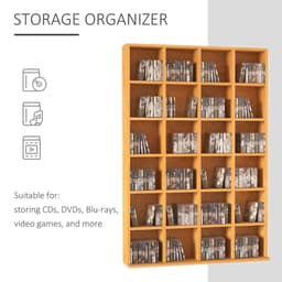 image-Shelves Rack Unit 24-Beech