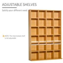 image-Shelves Rack Unit 24-Beech