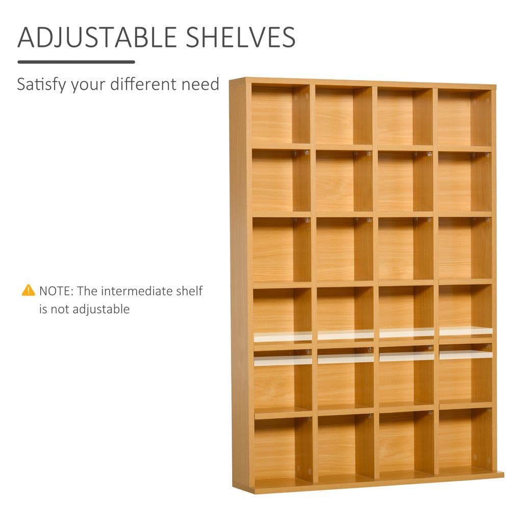 image-Shelves Rack Unit 24-Beech
